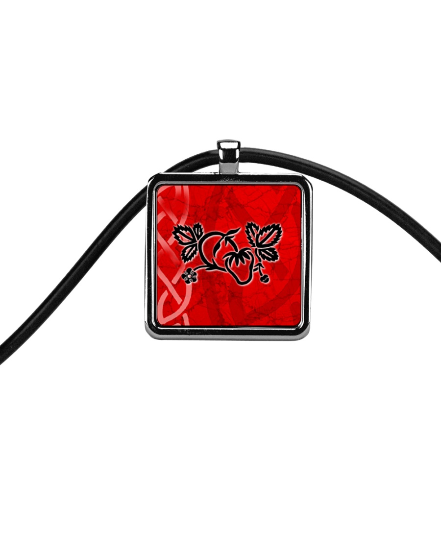 Mariah's prologues: Strawberry Dreaming jewellery Cord Rectangle Necklace