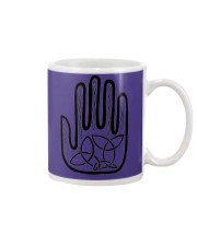 Mariah's Prologue One Man's Work Celtic Hand black Mug front