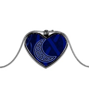 Celtic Moon Jewellery Metallic Heart Necklace front