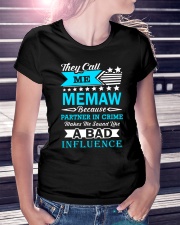 They call me MEMAW Ladies T-Shirt lifestyle-women-crewneck-front-7