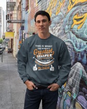 UNCLE - The Man The Myth The Legend Crewneck Sweatshirt lifestyle-unisex-sweatshirt-front-2