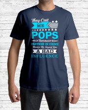 They call me POPS Classic T-Shirt lifestyle-mens-crewneck-front-1