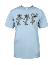 Three Wolves Vs Goat Goat Shirt Farmer Shirt Goat Classic T-Shirt front