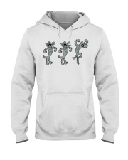 Three Wolves Vs Goat Goat Shirt Farmer Shirt Goat Hooded Sweatshirt thumbnail
