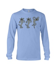 Three Wolves Vs Goat Goat Shirt Farmer Shirt Goat Long Sleeve Tee thumbnail