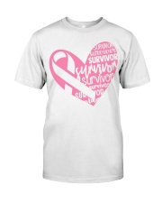 Cancer Survivor Classic T-Shirt front