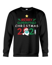 Merry Quarantined Christmas 2021 Crewneck Sweatshirt front