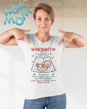 Hi-Mommy-This-Mothers-Day-I-am-Struggled-Warm-and-SAfe-In-Your-Tummy-But-Next-Struggle-in-Your-Arms Premium Fit Ladies Tee apparel-premium-fit-ladies-tee-lifestyle-73e