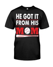He-Got-It-From-His-Mom Premium Fit Mens Tee tile