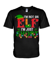 I'm Not On ELF I'm Just Short V-Neck T-Shirt tile