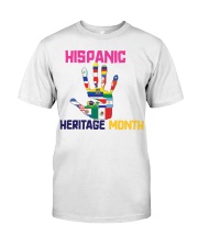 Hispanic Heritage Month Classic T-Shirt front