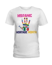 Hispanic Heritage Month Ladies T-Shirt tile