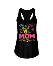 He or She Mom To Bee- Best Quality T-shirt Ladies Flowy Tank tile