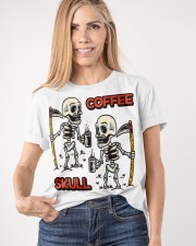 Coffee and skull Classic T-Shirt apparel-classic-tshirt-lifestyle-front-100