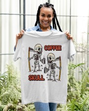 Coffee and skull Classic T-Shirt apparel-classic-tshirt-lifestyle-front-131