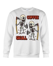 Coffee and skull Crewneck Sweatshirt tile