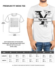 Y Floral Split Alphabets Monogram Personalized Custom Premium Fit Mens Tee custom-t-shirts-premium-fit-men-lifestyle-front-96