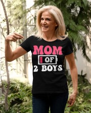 Mom 1 Of 2 Boys - Best Quality T-shirt Premium Fit Ladies Tee apparel-premium-fit-ladies-tee-lifestyle-44