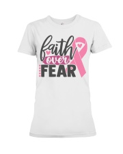 Faith Over Fear Premium Fit Ladies Tee tile