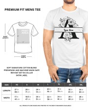 A Floral Split Alphabets Monogram Personalized Custom Premium Fit Mens Tee custom-t-shirts-premium-fit-men-lifestyle-front-96