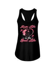Mom Life Is The Best Life- Best Quality T-shirt Ladies Flowy Tank tile