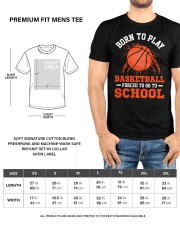 BORN-TO PLAY BASKETBALL FORCED Premium Fit Mens Tee custom-t-shirts-premium-fit-men-lifestyle-front-96