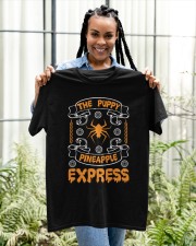 The Puppy Pineapple Express-01 Classic T-Shirt apparel-classic-tshirt-lifestyle-front-131