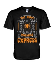The Puppy Pineapple Express-01 V-Neck T-Shirt tile