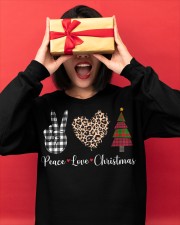 Peace Love Christmas Crewneck Sweatshirt apparel-crewneck-sweatshirt-lifestyle-front-18