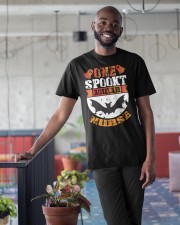 One Spooktacular Nurse-01 Classic T-Shirt apparel-classic-tshirt-lifestyle-front-34