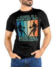 SCHOOL-IS-IMPORTANT-BUT-BASKETBALL-IS IMPORTANTER- Best Quality T-shirt Premium Fit Mens Tee custom-t-shirts-premium-fit-men-lifestyle-front-68