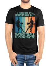 SCHOOL-IS-IMPORTANT-BUT-BASKETBALL-IS IMPORTANTER- Best Quality T-shirt Premium Fit Mens Tee custom-t-shirts-premium-fit-men-lifestyle-front-72