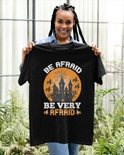 Be afraid Be very afraid-01 Classic T-Shirt apparel-classic-tshirt-lifestyle-front-131