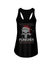 Punisher Ugly Christmas Ladies Flowy Tank tile