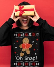 Oh Snap Ugly Christmas Crewneck Sweatshirt apparel-crewneck-sweatshirt-lifestyle-front-18