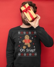 Oh Snap Ugly Christmas Crewneck Sweatshirt apparel-crewneck-sweatshirt-lifestyle-front-23