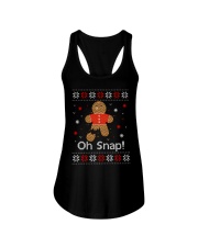 Oh Snap Ugly Christmas Ladies Flowy Tank tile