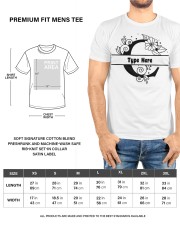 C Floral Split Alphabets Monogram Personalized Custom Premium Fit Mens Tee custom-t-shirts-premium-fit-men-lifestyle-front-96