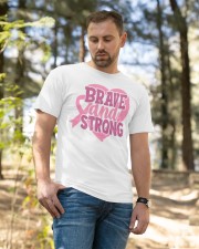 Brave And Strong Classic T-Shirt apparel-classic-tshirt-lifestyle-front-49