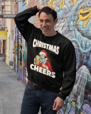 Christmas Cheers Crewneck Sweatshirt lifestyle-unisex-sweatshirt-front-4
