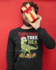 Christmas Tree Rex Crewneck Sweatshirt apparel-crewneck-sweatshirt-lifestyle-front-23