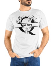 Q Floral Split Alphabets Monogram Personalized Custom Premium Fit Mens Tee custom-t-shirts-premium-fit-men-lifestyle-front-68