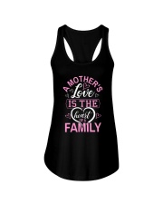 A mother's love is the heart of a family Happy Mother's Day Ladies Flowy Tank tile