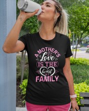 A mother's love is the heart of a family Happy Mother's Day Premium Fit Ladies Tee custom-t-shirts-premium-fit-ladies-lifestyle-front-124