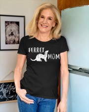 Ferret-Mom Premium Fit Ladies Tee apparel-premium-fit-ladies-tee-lifestyle-46