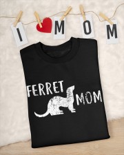 Ferret-Mom Premium Fit Ladies Tee apparel-premium-fit-ladies-tee-lifestyle-81