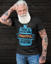 There-is-nothing-more-frightful-than-ignorance-in-action Premium Fit Mens Tee apparel-premium-fit-men-tee-lifestyle-front-85