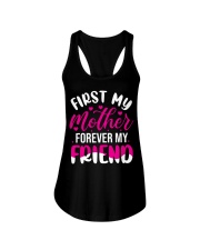First my mother forever my friend Happy Mother's Day Ladies Flowy Tank tile