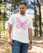 Butterfly Cancer Classic T-Shirt apparel-classic-tshirt-lifestyle-front-49
