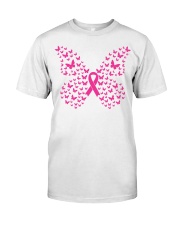 Butterfly Cancer Classic T-Shirt front